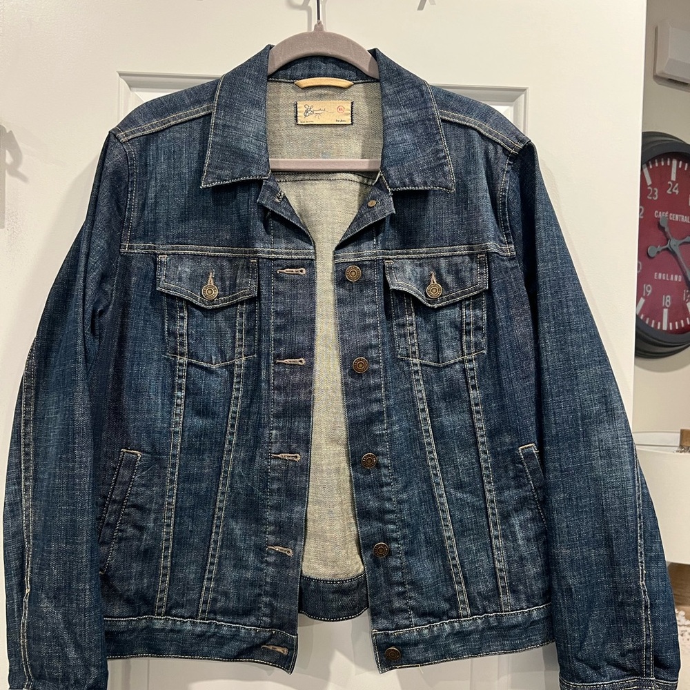 GAP Women's Dark Blue Denim Jacket